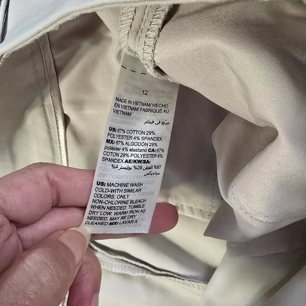 White House Black Market Beige Bermuda Shorts - Picture 7 of 14